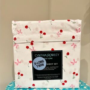 Pink Bow Cherry Sheets